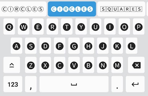 Fonts Keyboard - Schriftarten Screenshot