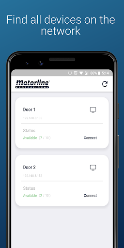 Android application Motorline Porter screenshort