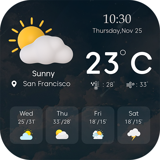 Live Weather : Radar, Forecast logo