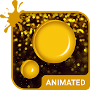 Gold Rain Animated Keyboard APK