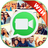 Video call for whatsa‍pp prank icon