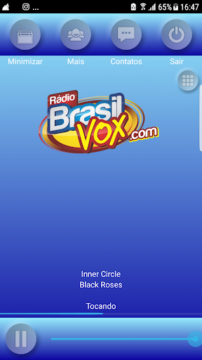 Android application Rádio Brasilvox screenshort