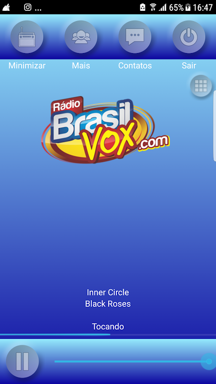 Rádio Brasilvox Screen 1