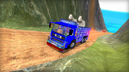 卡車 爬坡道 駕駛 ： 貨物 模擬器