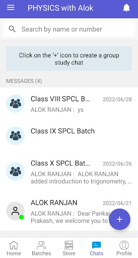 PWA - Physics with Alok Screen 3