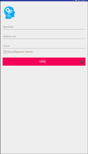 Android application asistCRM screenshort
