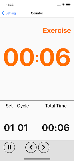 Tabata Timer for Workouts Screenshot