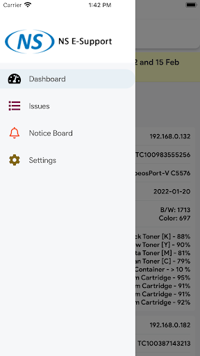 NS Client Screen 2