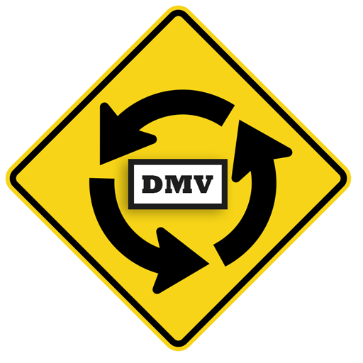 DMV permit practice test US logo