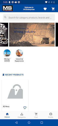 Android application MS Enterprise screenshort