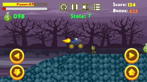 Monster Truck Survival Game 3D Screen 2