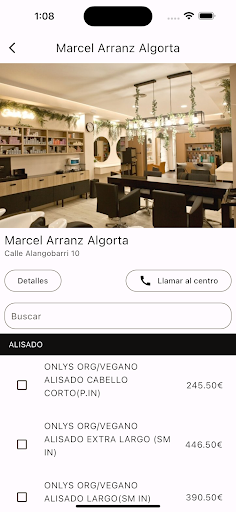 Marcel Arranz Peluquerías Screen 2