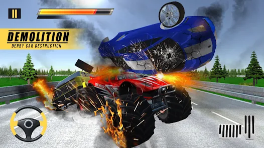 Crash Cars - A Physics Smashing Demolition Derby - APK Download