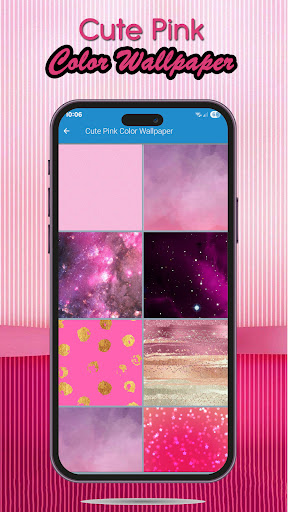 Cute Pink Color Wallpaper
