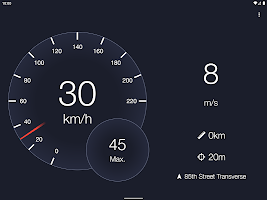 screenshot of Speedometer