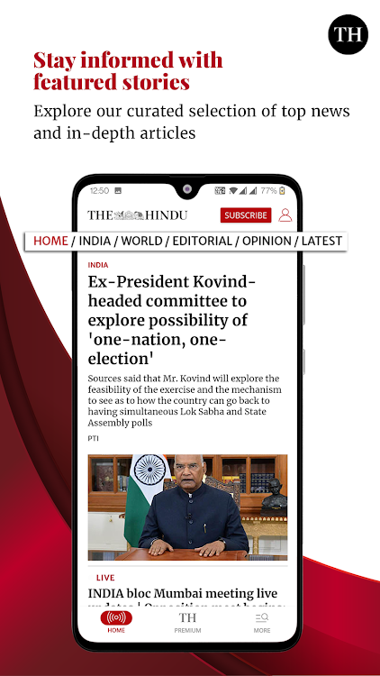 The Hindu: Live News Updates - 2404.08 - (Android)