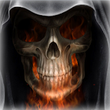 Skeleton in HellFire LWP icon