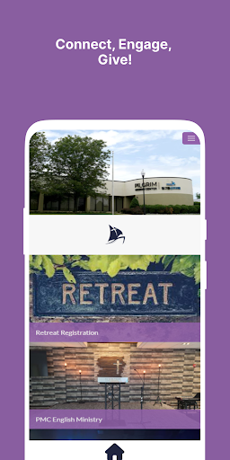 Android application Pilgrim Mission Church screenshort
