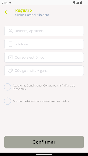 Clínica DaVinci Screen 3