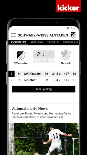 Schwarz-Weiß Alstaden Screen 3
