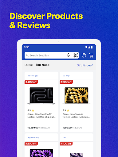 Screenshot of Best Buy: Shop tech deals