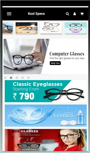 Android application Kool Specs screenshort