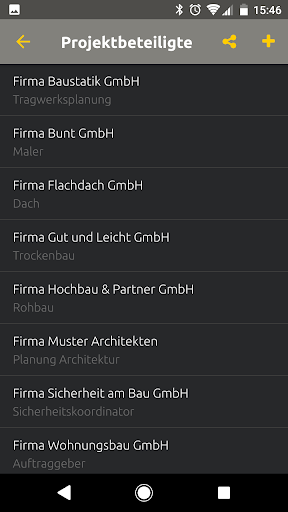 baumemo Screen 2