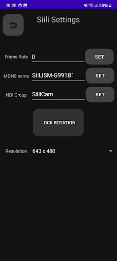 SiiliCam: WiFi Camera Screen 2