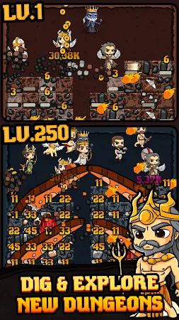 Game screenshot Idle God Miner: Craft & Merge mod apk