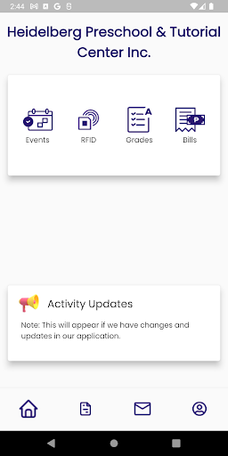 Android application HPTCI Mobile App screenshort