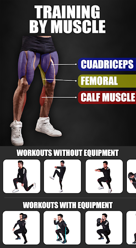 Leg Workouts For Men Screen 2