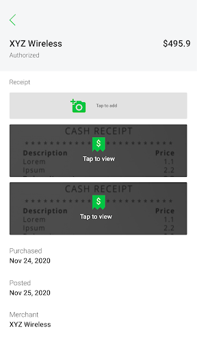 CASHet APP Screen 3