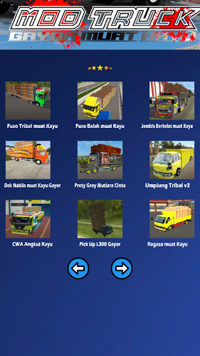 Mod Truck Gayor Muat Kayu Screen 3
