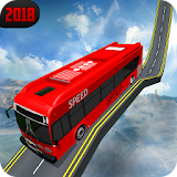 Crazy Bus Driving Game: Impossible Track icon