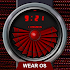 Watch Face: Cyber Red Tech - Wear OS Smartwatch1.0.16 (Paid)