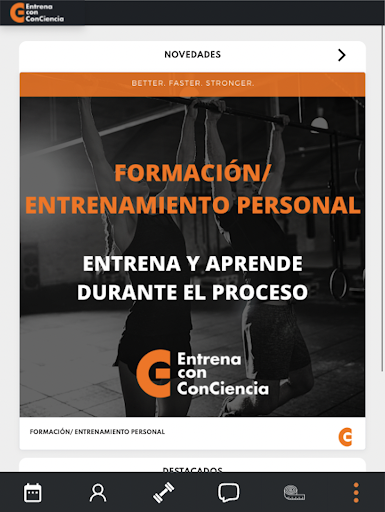 Entrena con ConCiencia Screen 3