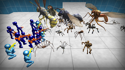 Stickman Spiders Battle Simulator  screenshots 9
