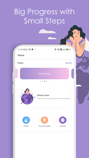 Lugapp | Languages Cards Screen 3