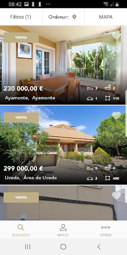 CENTURY 21 España Screen 2
