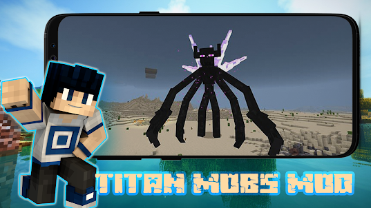 Titan Mobs MOD Minecraft PE