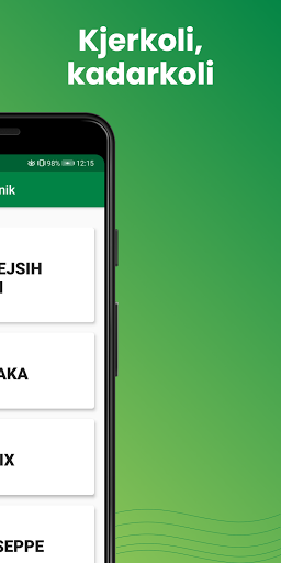 Zeleni Val Predvajalnik Radio Screen 2
