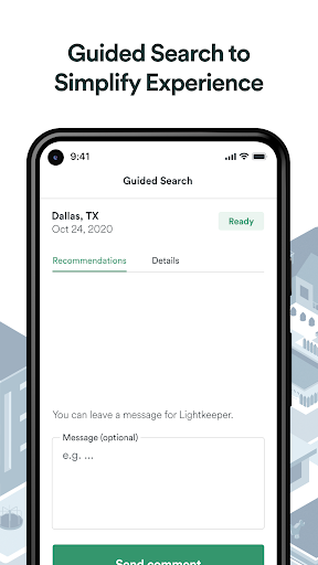 Screenshot of Lighthouse