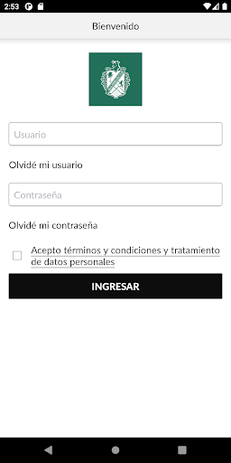 Android application Valle Arriba Golf Club screenshort
