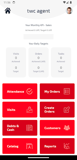 SalesSuite SFA for ThreeSinha Screen 2