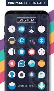 Minimal O – Icon Pack 7.1 Apk 2