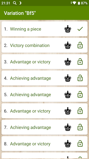 Screenshot of Chess - Classic Caro-Kann