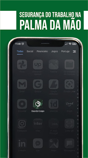 Android application Segurança do Trabalho screenshort