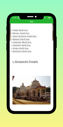 Goa Tourism Trip Screen 3