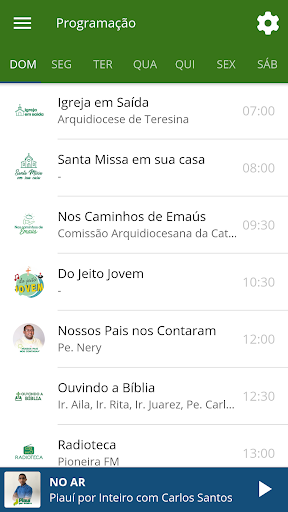 Rádio Pioneira de Teresina Screen 2