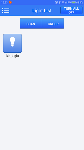 Android application OL-blelight screenshort